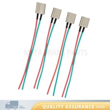4x 170072 Hei Distributor Pigtail Harness Dual Connectors Power And Tach Plug 4x 170072 Hei Distributor Pigtail Harness Dual Connectors Power And Tach Plug