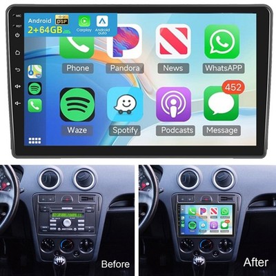 Android 15 Autoradio Für Ford Fusion 2006 2012 GPS Navi BT Apple Carplay 2+64GB