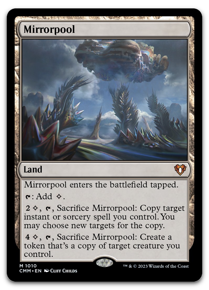 Mirrorpool #1010 (NM) Commander Masters CMM Magic MTG