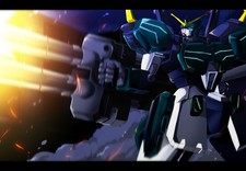 Gundam heavyarms custom art fan anime mobile suit Custom Gaming Mat Desk 1340