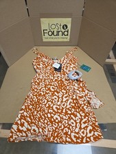 Forever 21 Multicolor Animal Print Wrap Dress Size Small S