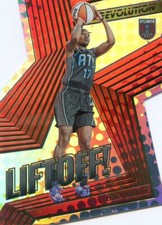 2022 Panini Revolution WNBA ERICA WHEELER #14 LIFTOFF! DIE-CUT DREAM FEVER
