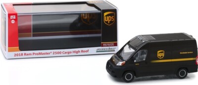 Greenlight 86156 1/43 - 2018 Ram ProMaster 2500 Cargo Hochdach - (UPS)