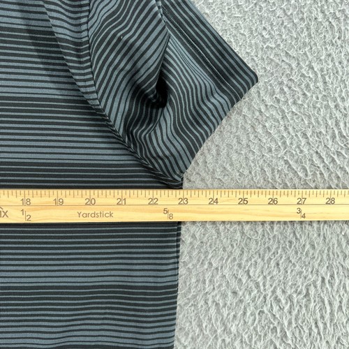 Polo homme Under Armour extra large coupe ample stretch Heatgear rayé - Photo 3/10