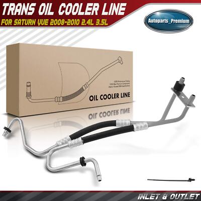 Transmission Oil Cooler Line Assembly for Saturn Vue 2008-2010 L4