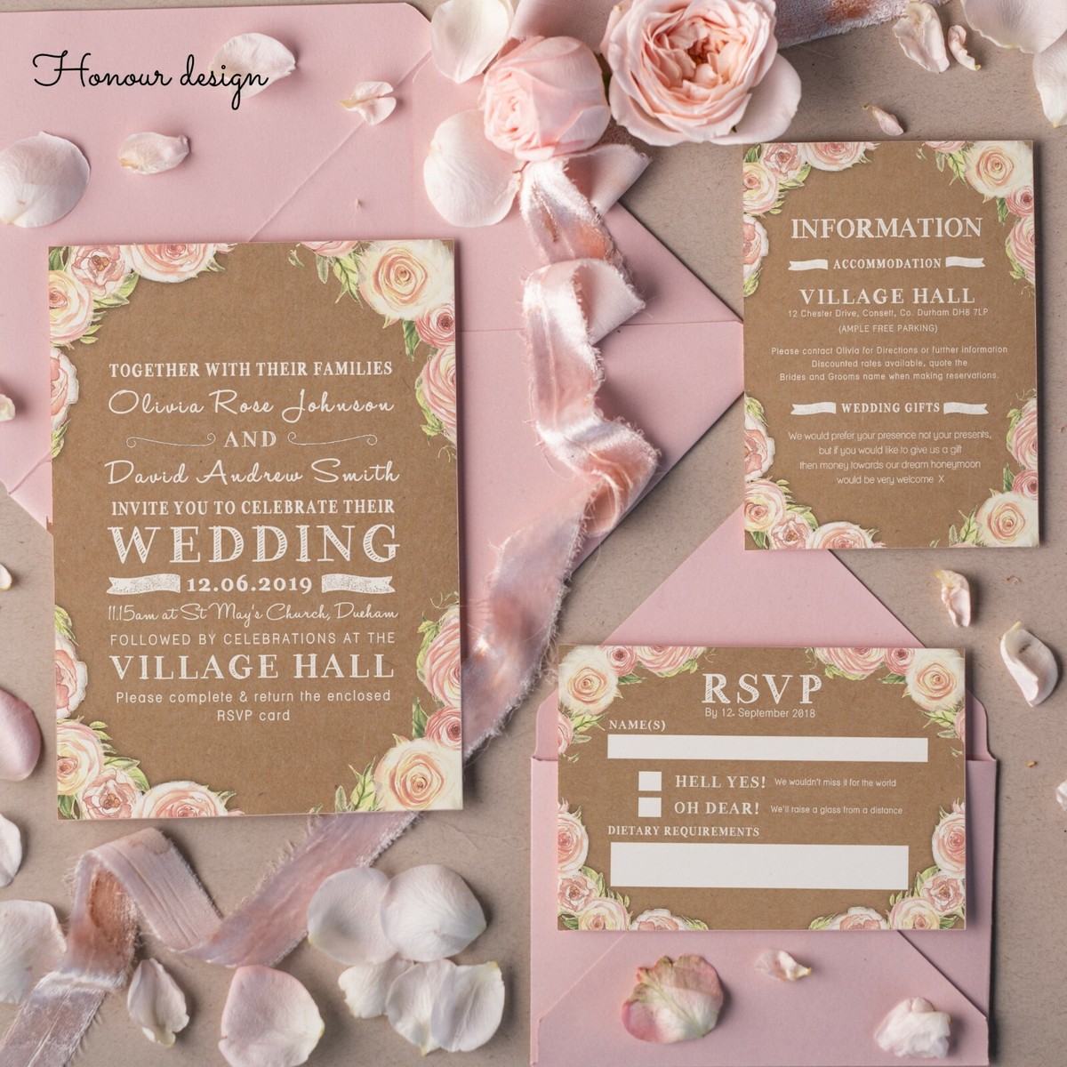 Girls Wedding Greeting Cards & Invitations Wedding Invitations With ...