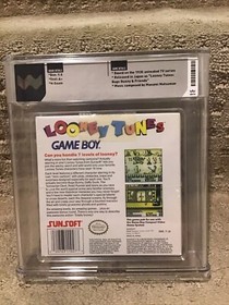 Looney Tunes Wata 9.8 A+ Sealed, Gameboy Sunsoft 1992 USA Rare Nintendo CGC VGA