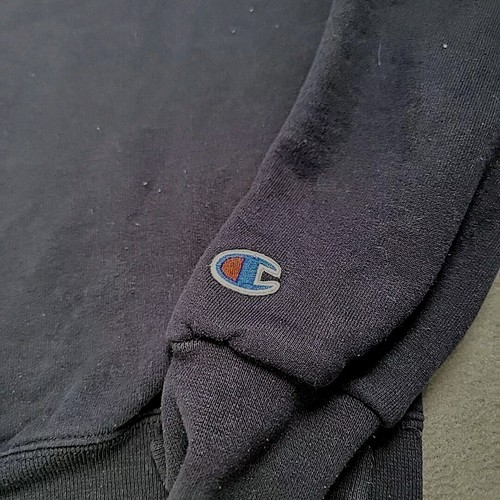 Howard University Champion Sweatshirt Blue Eco Fleece Embroidered Logo Sz XS - Picture 4 of 9