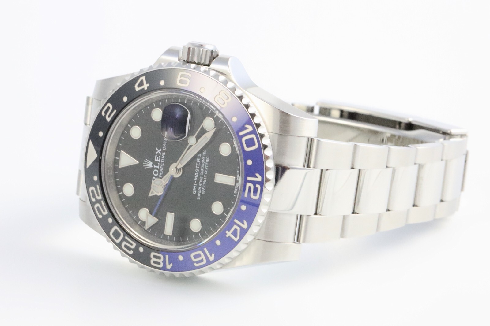 Bild 5 - Rolex GMT-Master II &#034;Batman&#034; 116710BLNR 40mm Keramik B&amp;P Dif22466 AVS18065 X