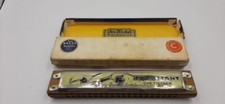Rare Harmonica CHARMANT Original Box, Old German harmonica, Jos. Fischer