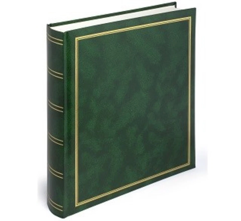 LEBEZ Album Foto 30 Fogli in Cartoncino Colore Verde Scuro