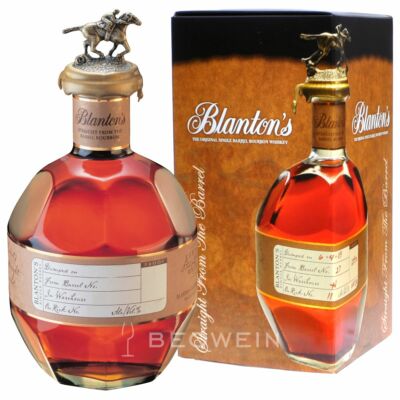 Blanton s Straight From The Barrel 0,7 l Fassstärke Bourbon Whiskey Whisky