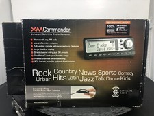 XM Commander Universal Satellite Radio Receiver Untested For Parts