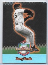 Barry Bonds 2001 Ultra Baseball Decade of Dominance #1