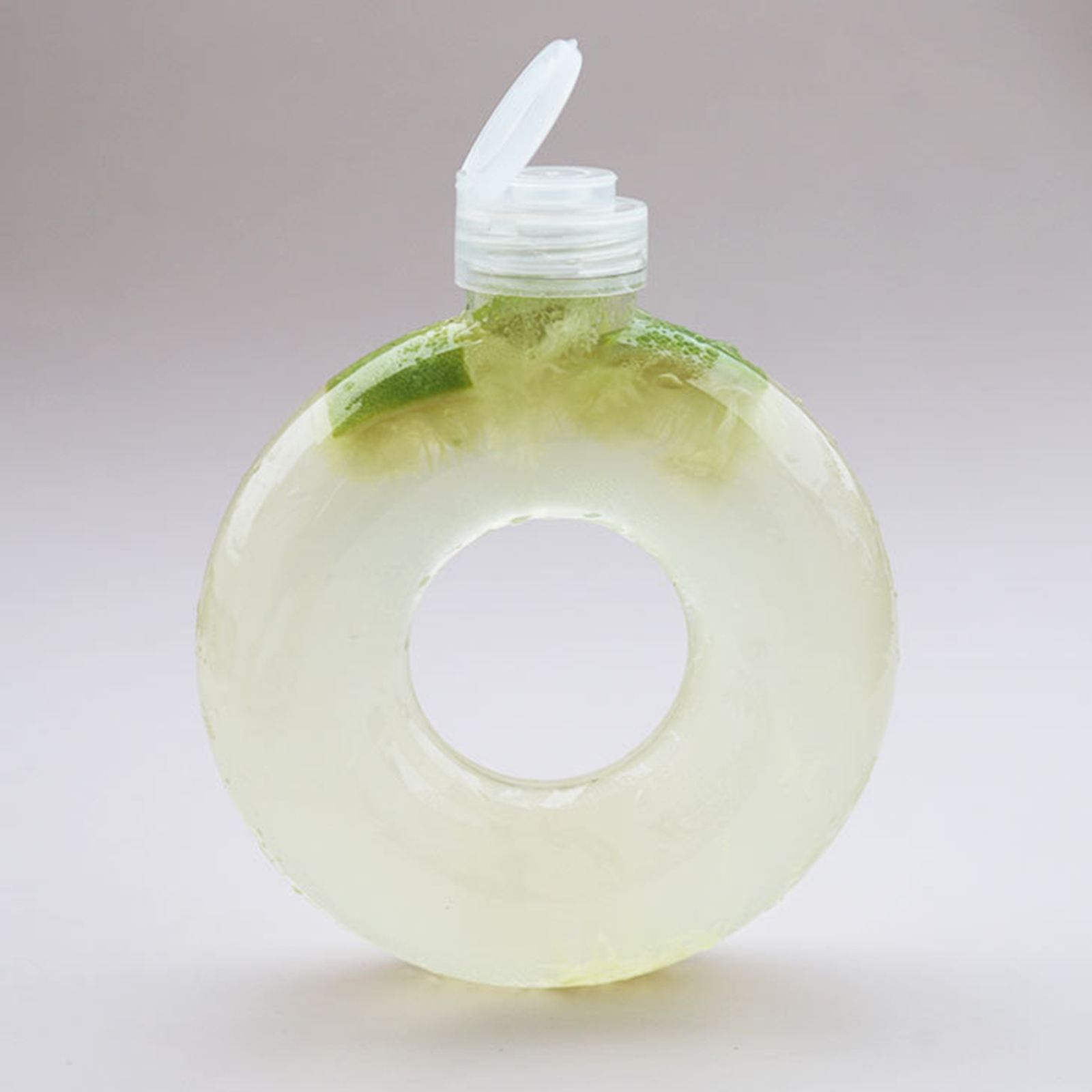 Drinking Bottle Novelty Drink Container Kids Cute Donut Water with