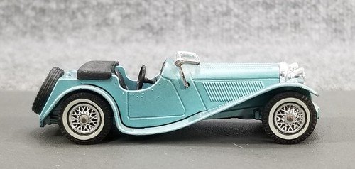 VTG LESNEY MATCHBOX MOY Y1 1936 SS 100 JAGUAR MADE IN ENGLAND - Picture 3 of 8