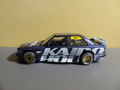 KAIDO HOUSE x MINI GT BMW M3 (E30) KAIDO WORKS V1 - DARK BLUE