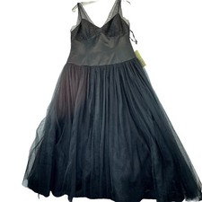 Vintage NWT - Nine West Long Maxi Tulle Dress Women’s Size 14 Fairy Goth