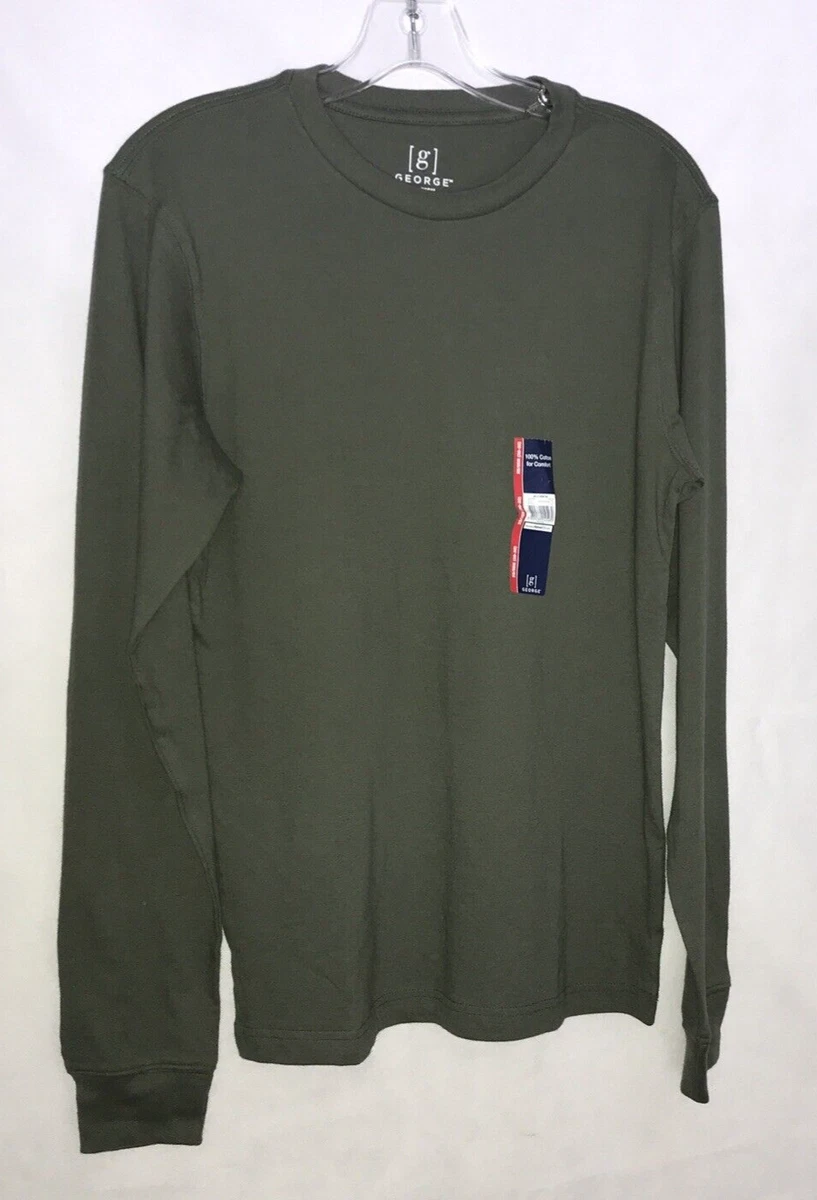 george crew neck long sleeve tee