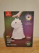 Tommy Dinosaur White LED Multi Color Night Light by Globe. Tik Tok   