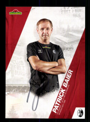 Patrick Baier autograph card SC Freiburg 2020-21 original signed