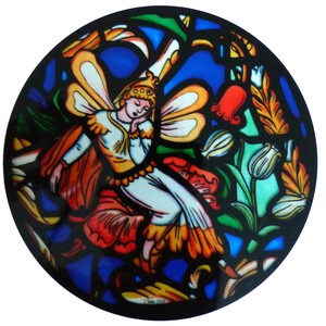 A Viking Ship Static Cling Decoration Stained Glass Window Art