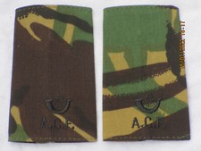 Distintivo di Grado: Light Fanteria, Privato, Army Cadet Force , Acf , DPM, #4