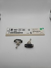 2x MARQUARDT 101 2x EIN Netzschalter Kippschalter 2A/250V Vintage NOS Kl11-5#D