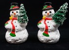 NIB Department 56 "A Tree For Me" The Original Snow Village Set of 2 Snowmen — photo 2