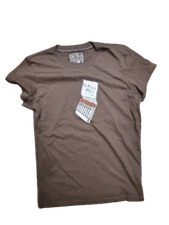 Womens Juniors David & Goliath Call Me Match Brown Novelty Tee T-Shirt 