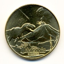 63 VULCANIA Dinosaure et volcan, 2025, Monnaie de Paris