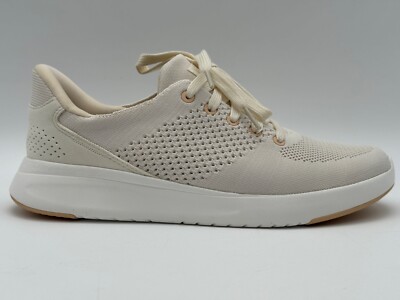 New KIZIK LIMA MENS SZ 7 Sneakers SHOES WOMAN SZ 8.5 IN WHITE CREME  UNISEX