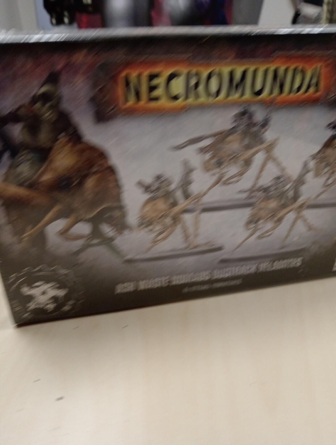 ASH WASTE NOMADS OUSTBACK HELAMITES set di 4 miniature NECROMUNDA warhammer