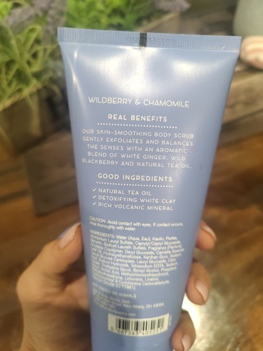 Bath & Body Works Wildnerry & Chamomile Whipped Body Butter & Clay Scrub NEW - Picture 8 of 8