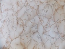 BROWN MARBLE ANGELO BEIGE CREAM  SELF ADHESIVE STICKY BACK PLASTIC VINYL FILM