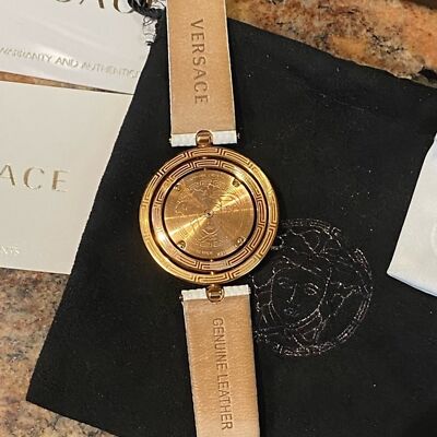 VERSACE EON Two Rings Mother of Pearl Diamond Watch 79Q81SD497 S002 VERSACE EON Two Rings Mother of Pearl Diamond Watch  main image 2