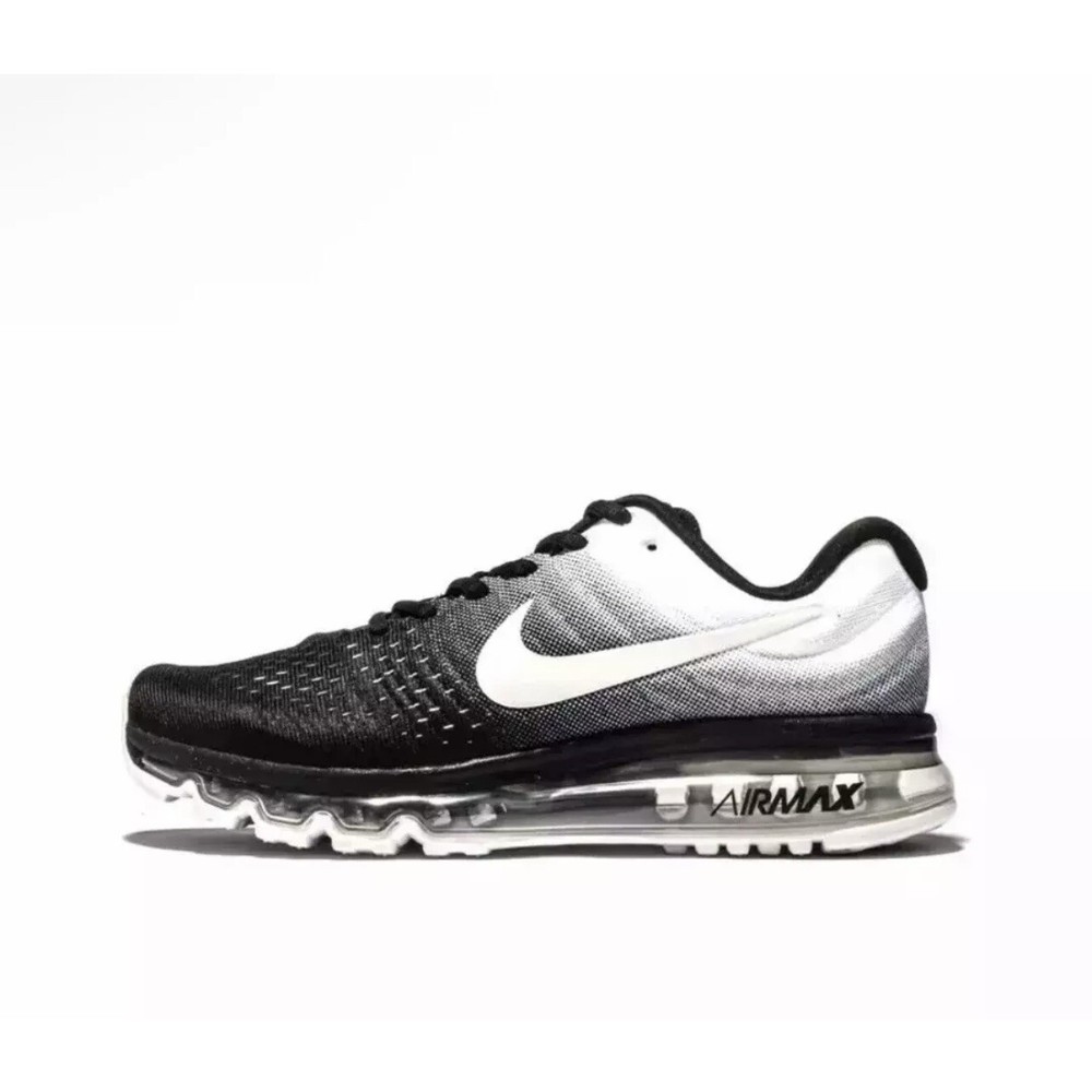Nike Air Max 2017 ‘Black White’ Black Sneakers, Size 12 BNIB 849559-010