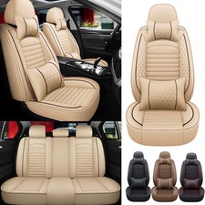 For Dodge Charger Challenger Car Seat Covers Full Set Front Rear 5-seat Cushion