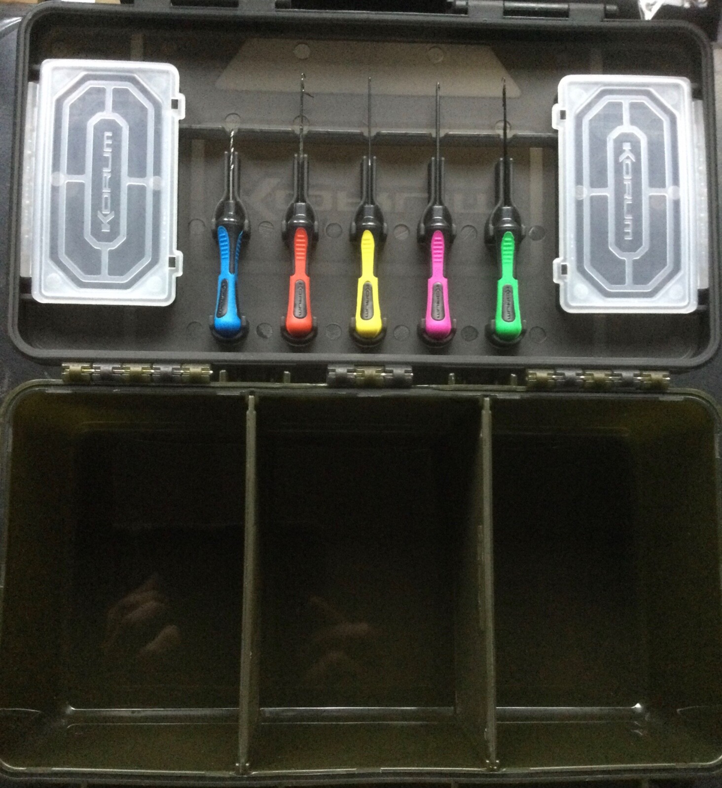 KORUM FISHING ROVING BLOX FULLY LOADED 91mm x 250mm x 145mm TACKLE