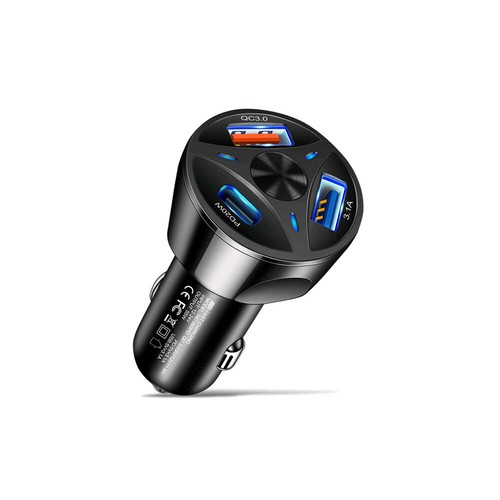 2USB+ PD 20W Type-C Car Charger Fast Adapter For Samsung iPhone 12 13 Pro Max - Picture 11 of 12