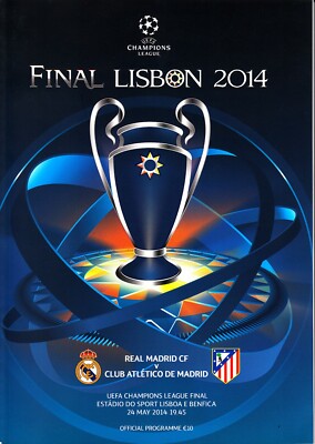 24.05.14 Real Madrid - Atletico in Lissabon Portugal Champions League Finale.