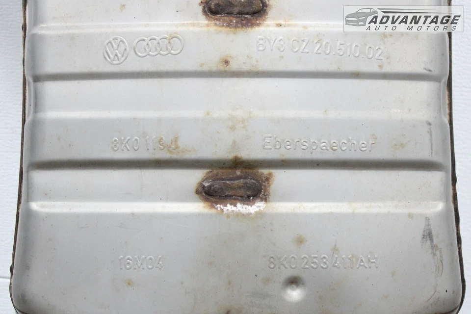 AUDI Q5 QUATRO 2013-2017 2,0 L SISTEMA DE ESCAPE TUBO RESONADOR CON SILENCIADORES OEM Foto 4 de 4