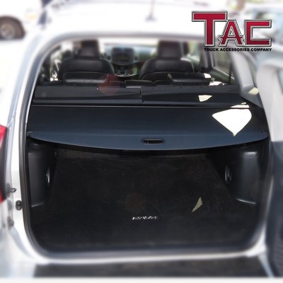Better Automotive Custom Fit 2006 2012 Toyota Rav4 Cargo Cover Black Retractable Cover Trunk Shielding Cover