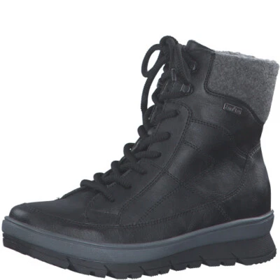 Jana Stiefel Stiefeletten Boots Winterstiefel Schuhe schwarz TEX 26271