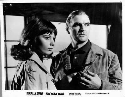 ORIGINAL KINO VINTAGE STILL FOTO FILM DER MANN, DER ENDLICH STARB STANLEY BAKER