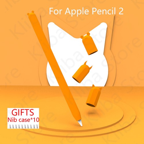 For Apple Pencil 2/1 Case For iPad Tablet Touch Pen Stylus Cartoon Protective Sl - Photo 12 sur 29