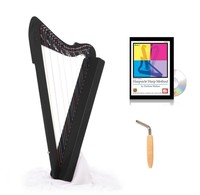 26-string 33 Lap Harp Harpsicle Rees Harps Flatsicle Made In Usa, Black, Book on sale 26-string 33 Lap Harp Harpsicle Rees Harps Flatsicle Made In Usa, Black, Book on sale