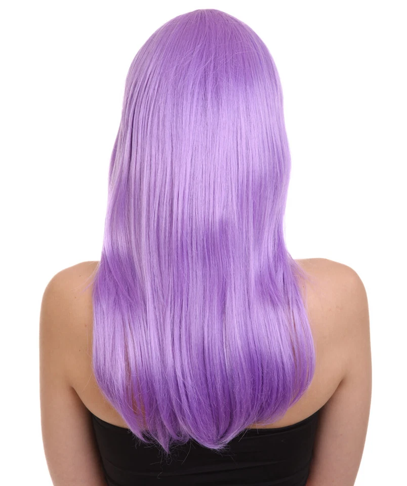 Sexy Peluca Lila Fiesta Juegos con disfraces Colecciones Glamour Adultas Mujeres HW-679 (Adulto) Foto 4 de 4