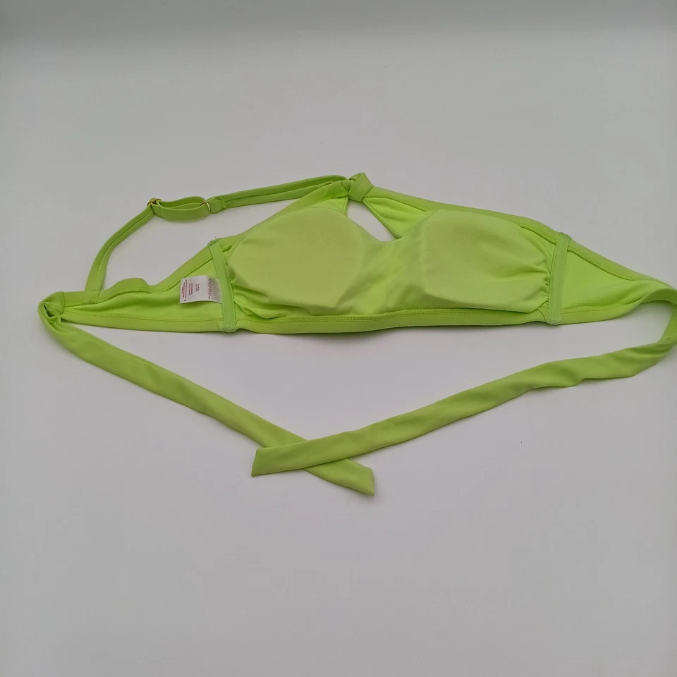 Top traje de baño Xhilaration sujetador para mujer D/DD verde de un hombro Foto 3 de 4