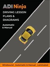 Driving lesson plans for driving instructors AUTO & MANUAL